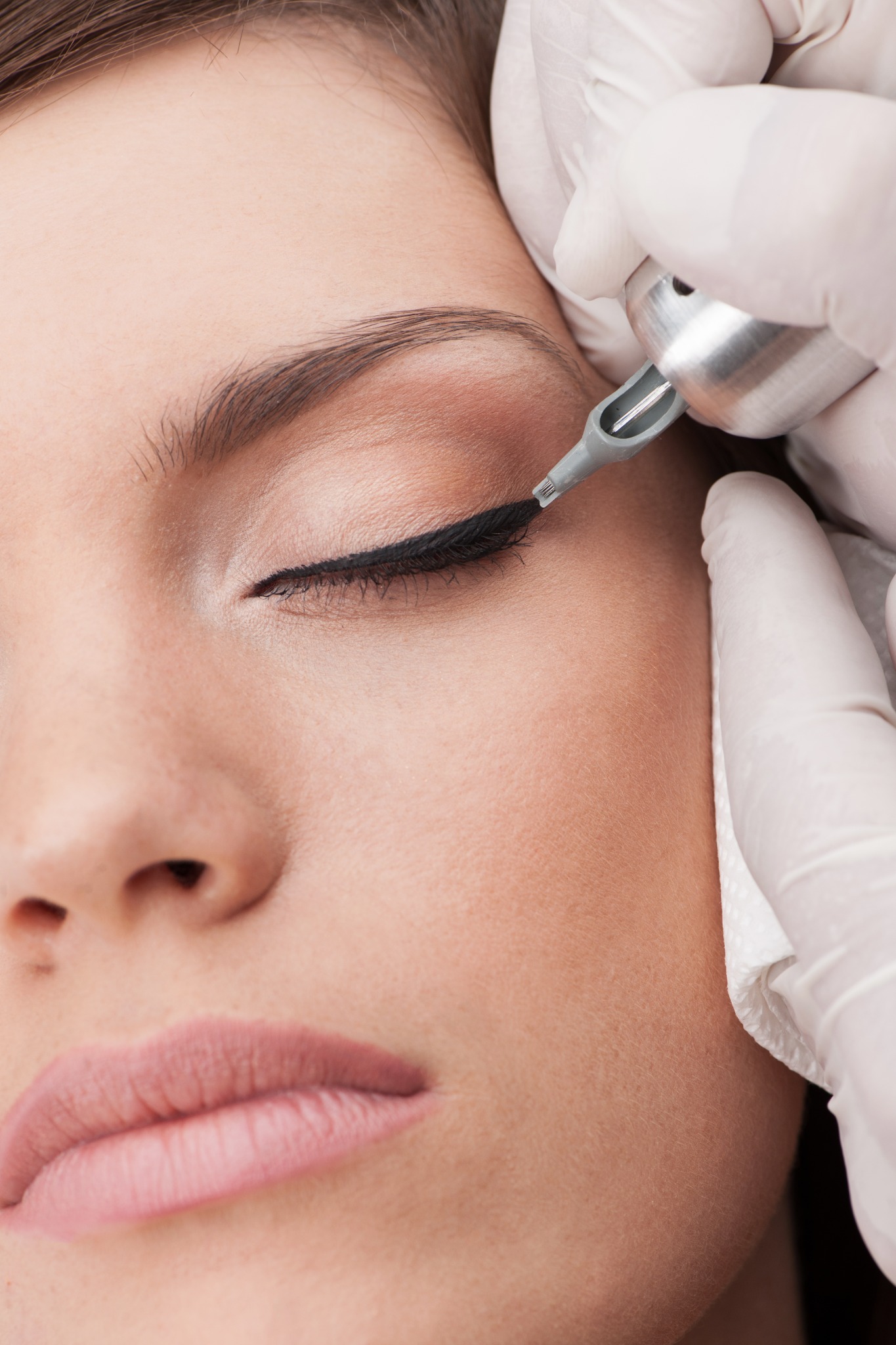 Cosmetic eyeliner tattoo treatment personally performed by Katy Sullivan in Darwin