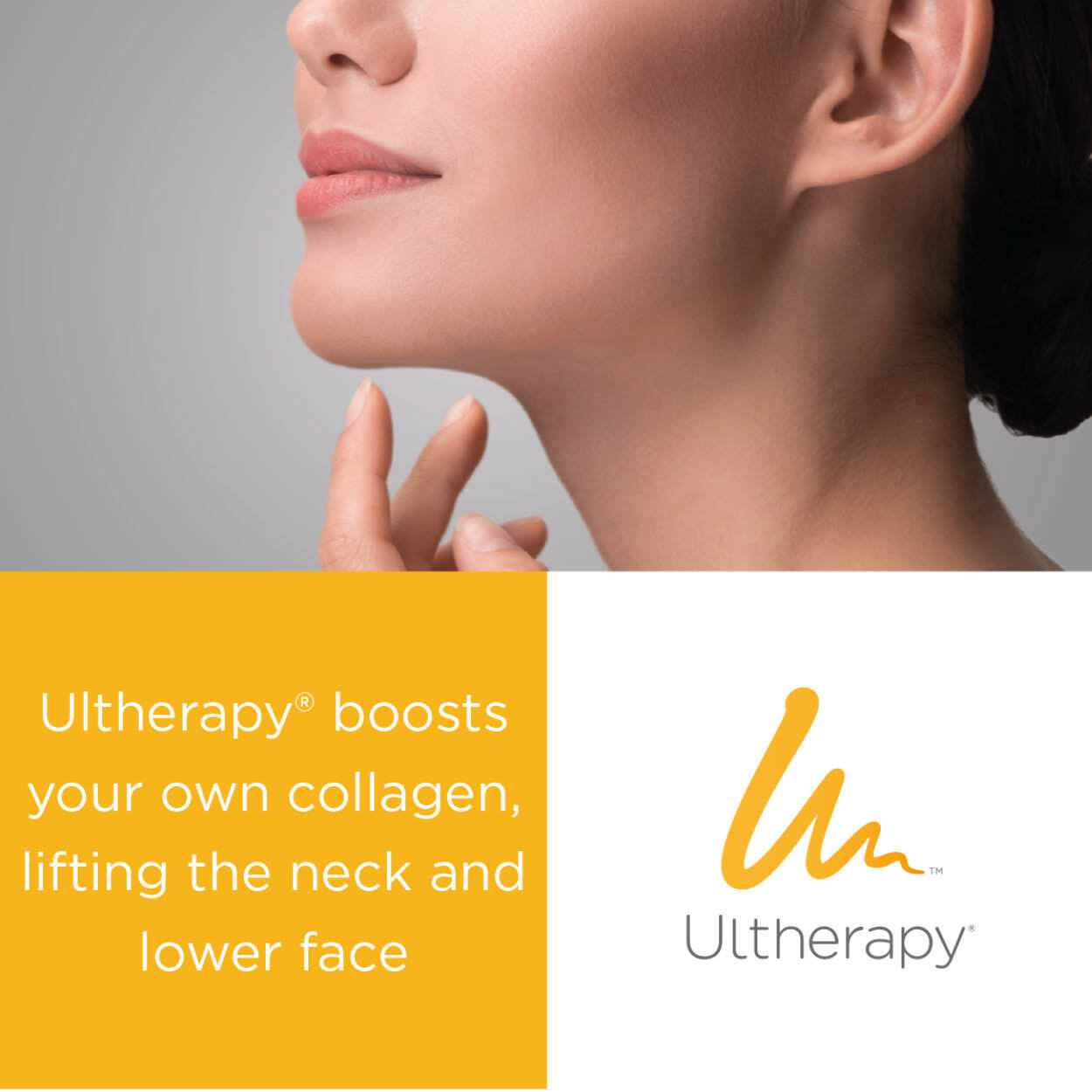Ultherapy collagen and lower-face lifting information